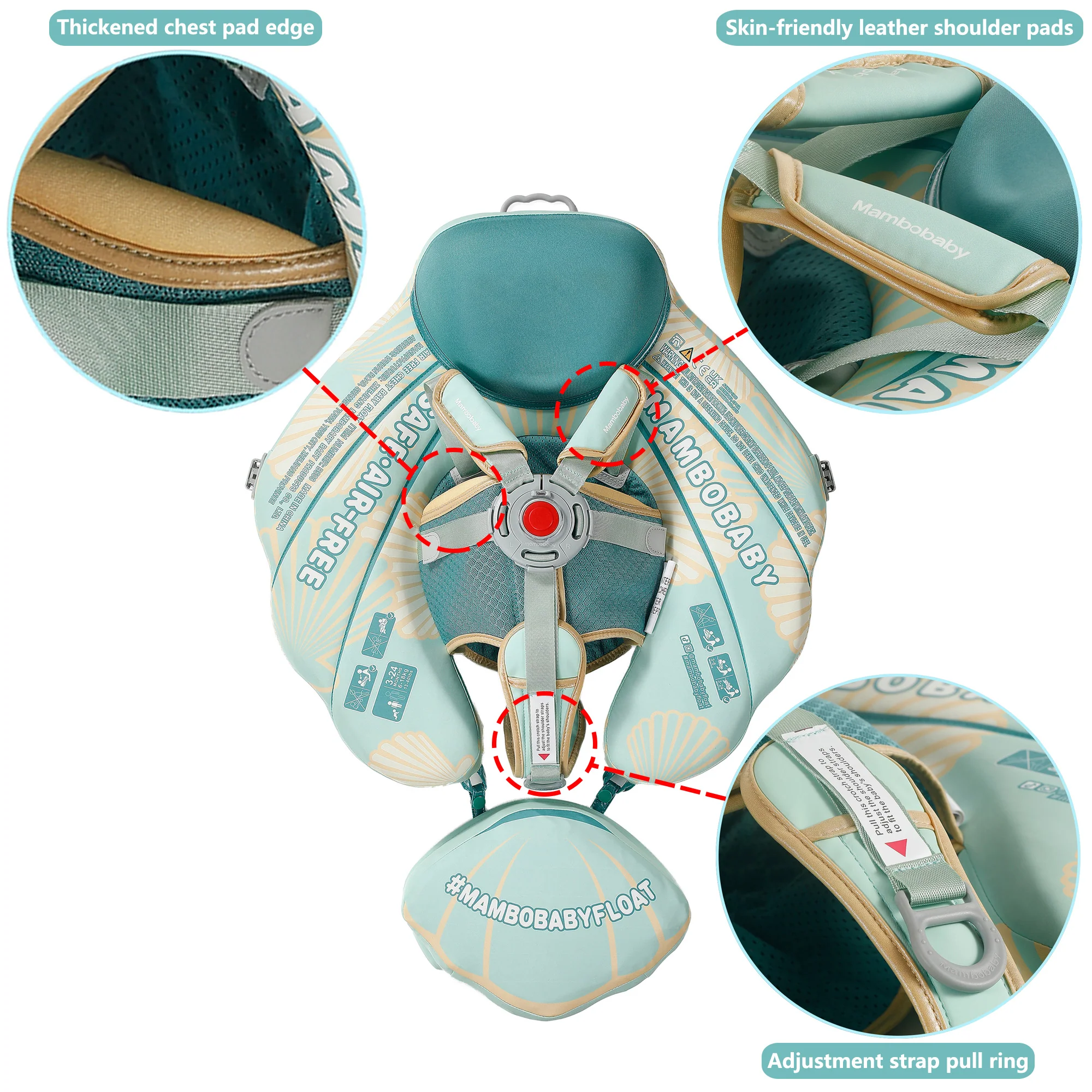 Mambobaby Float Seashell - Image 8