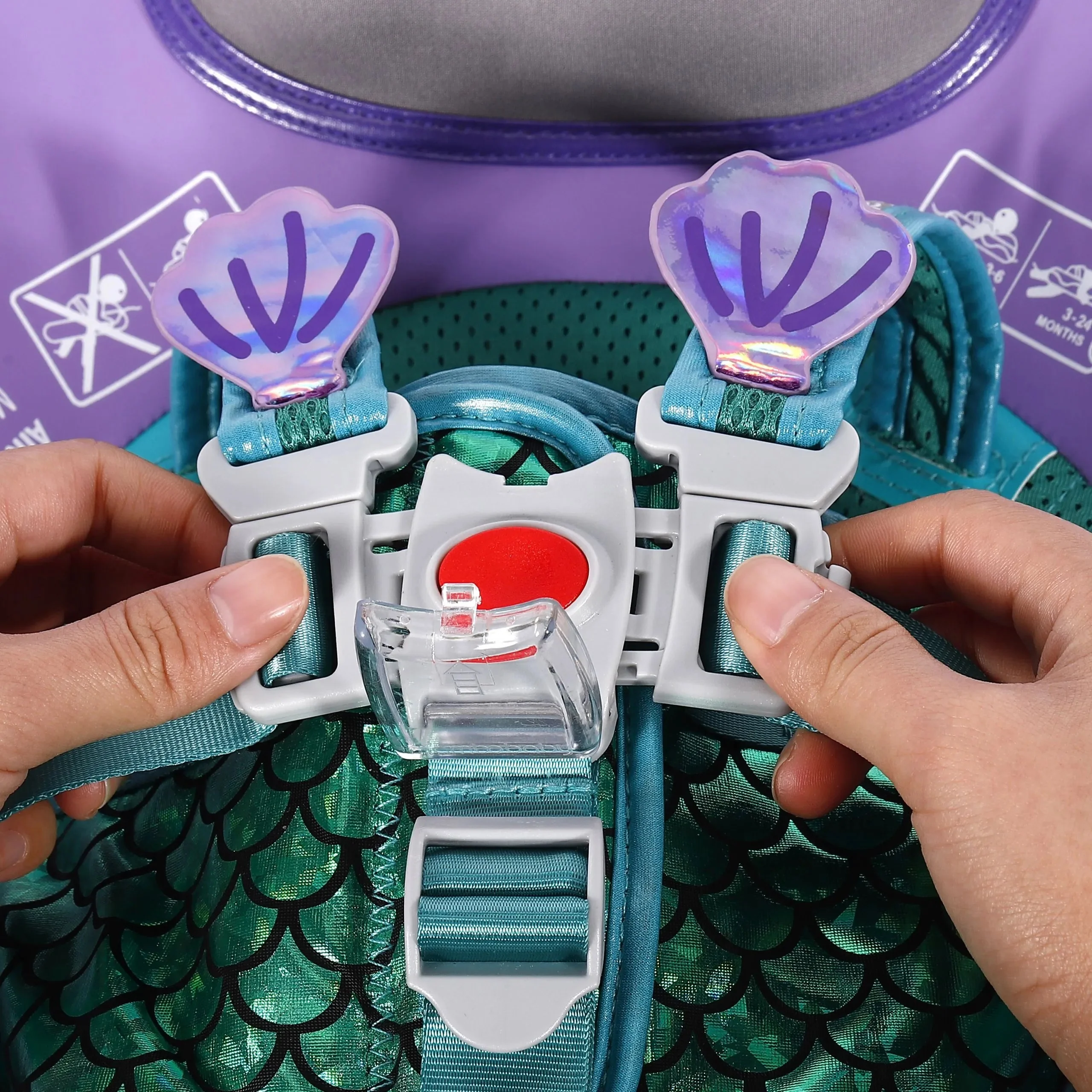 Mambobaby Float Purple Mermaid - Image 9