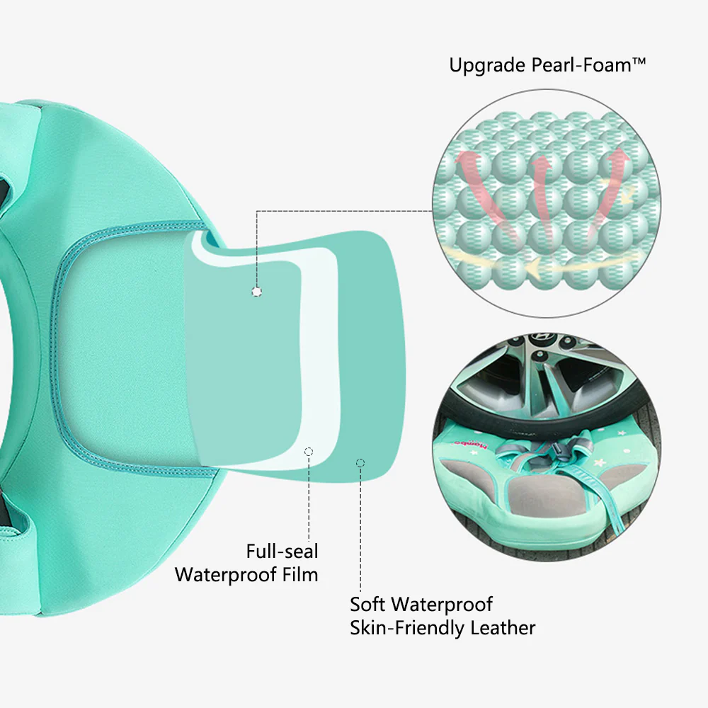 Mambobaby Shoulder Float with Canopy Green - Image 5